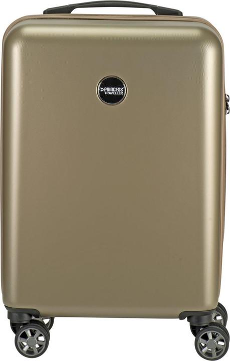 Princess Traveller Prinzessinreisende PT01 Deluxe - HandbagageKoffer - Pristine Bronze - S - 55 cm (35 l, Handgepäck (bis 50l))