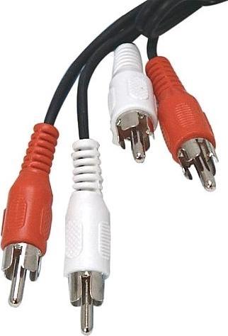 Actual product image EGB Cinch connection cable 2x2plug15m (1.50 m, Cinch)