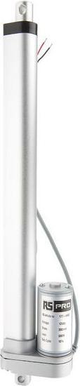 Immagine prodotto Rs Pro Cilindro, azionato elettricamente, 300mm, 3,5A, 12VDC, 500N, 14,6mm/s, IP54