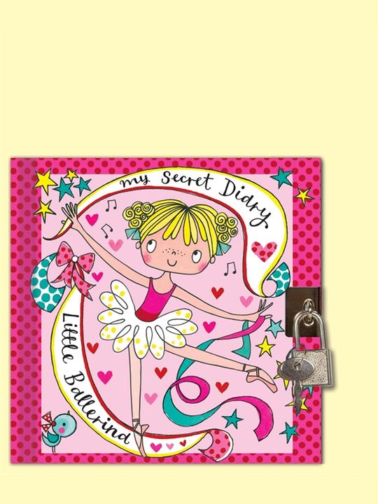 Actual product image Rachel Ellen Diary Little Ballerina (English, 2018)