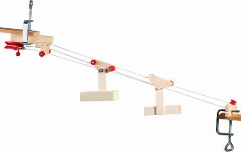 Immagine prodotto Kraul Mini funivia - 2 vagoni con corda