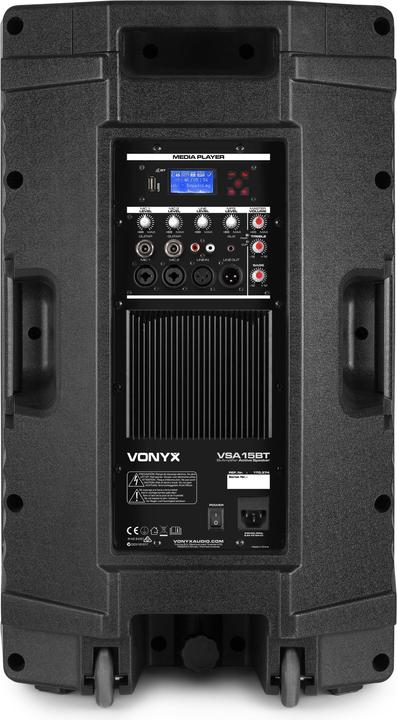 Produktbild Vonyx Lautsprecher VSA15BT (Aktiv, 1x 1000 W)