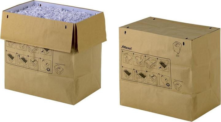 Image du produit Rexel Sacs poubelle, 70 litres, 50 pièces (50 x, 70 l)