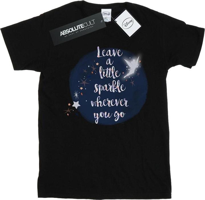 Immagine prodotto Disney Tinker Bell A Little Sparkle Maglietta Ampia Donna (XXL)
