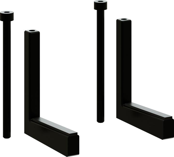 Actual product image IB Connect SUPRA mounting set black for 5-30mm