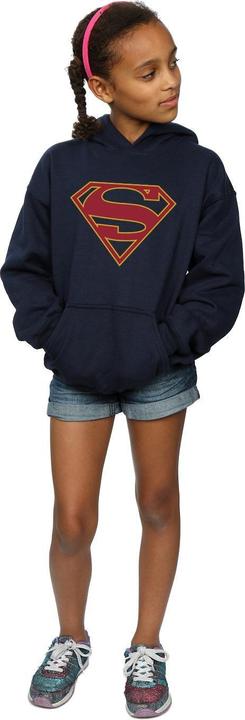 Image du produit - Sweat à capuche SUPERGIRL LOGO - Fille (116)