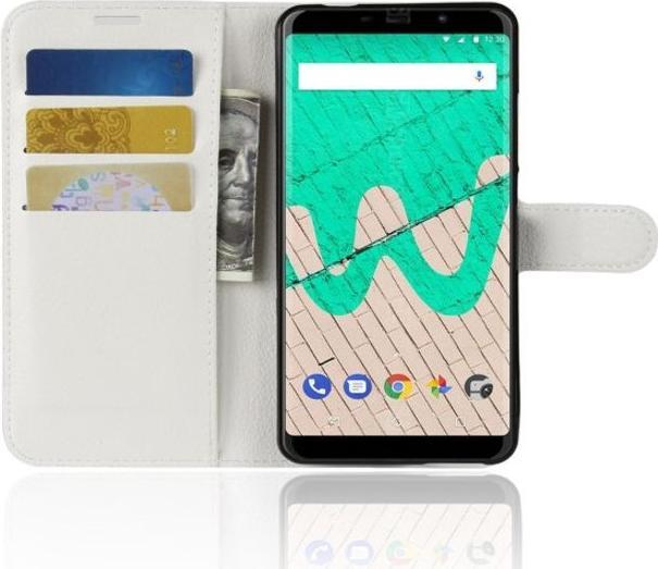 Produktbild MU Classic Litchi Leder Bookcover Series (Wiko View Max)