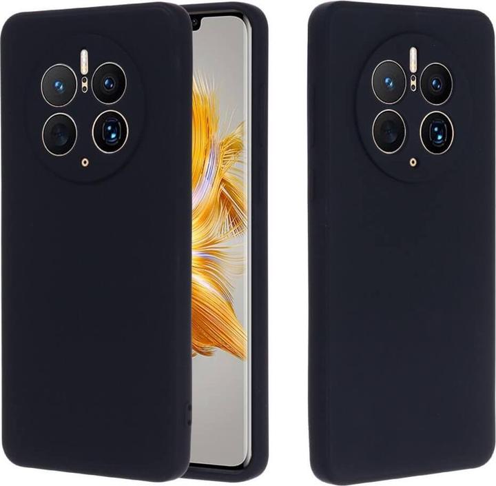 Produktbild Cover-Discount Huawei Mate 50 Pro - Silikon Gummi Hülle schwarz (Huawei Mate 50 Pro)