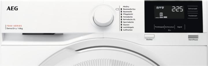Image du produit AEG TR7T60580 Sèche-linge à pompe à chaleur 8kg, A++ 916099242 (8 kg, Droite)