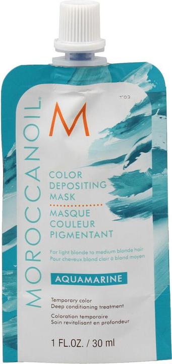 Actual product image Moroccanoil Color Depositing Mask Aquamarine (30 ml)