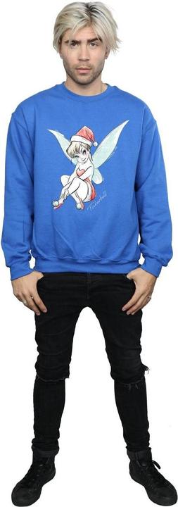 Actual product image Disney Mens Tinkerbell Christmas Fairy Sweatshirt (XL)