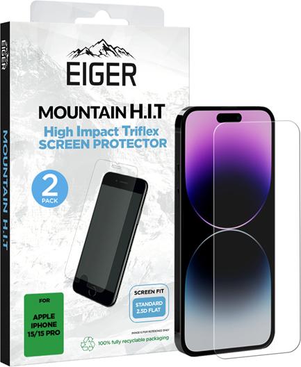 Image du produit Eiger Mountain H.I.T (2 pièce(s), Apple iPhone 15 Pro, Apple iPhone 15)