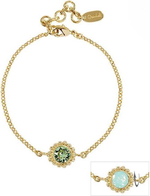 Mint, Grün, Gold