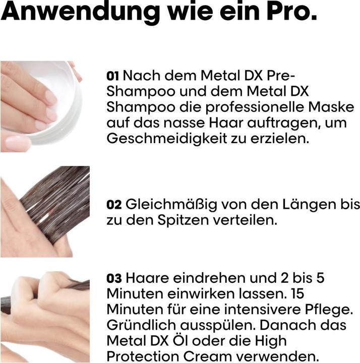 Productafbeelding L'Oréal Professionnel Metalen DX masker (250 ml)
