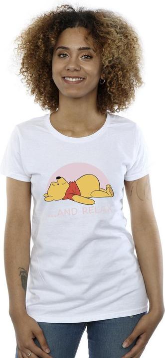 Actual product image Disney Womens/Ladies Winnie The Pooh Relax Cotton T-Shirt (XXL)