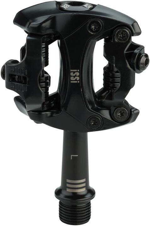 Produktbild iSSi Flash III Pedal SPD + 6 mm (Bearing/Bushing). BlackOut Black.