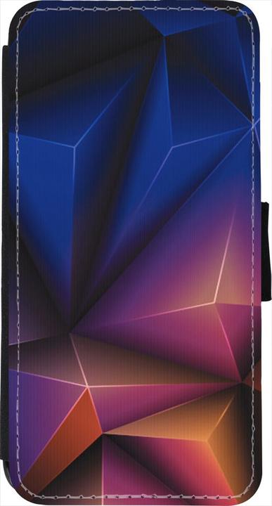 Image du produit PhoneLook Coque Wallet noir Abstract Triangles (Apple iPhone 7)