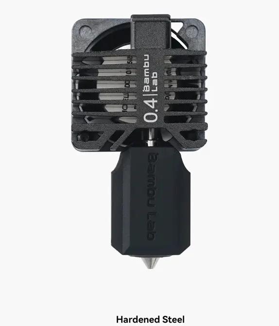 Actual product image Bambu Lab Hotend - hardened steel nozzle 0.4mm (Hotend)