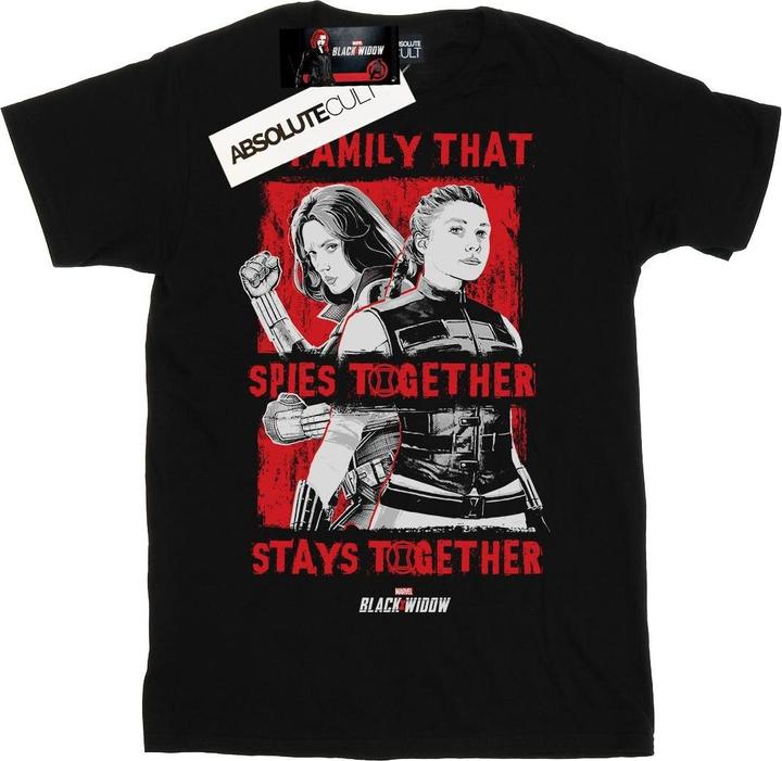 Black Widow Film Spione zusammen TShirt