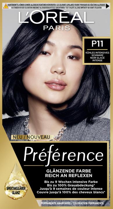 Actual product image L'Oréal Paris Preference Core (Noir glacé intense, Cool intense black)