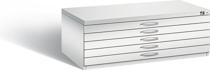 C+P Armoire de rangement à plat série 7100 7200 (110 cm, 42 cm)