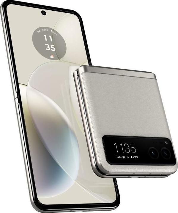 Image du produit Motorola Razr 40 (256 Go, Crème vanille, 6.90", SIM + eSIM, 64 Mpx, 5G)
