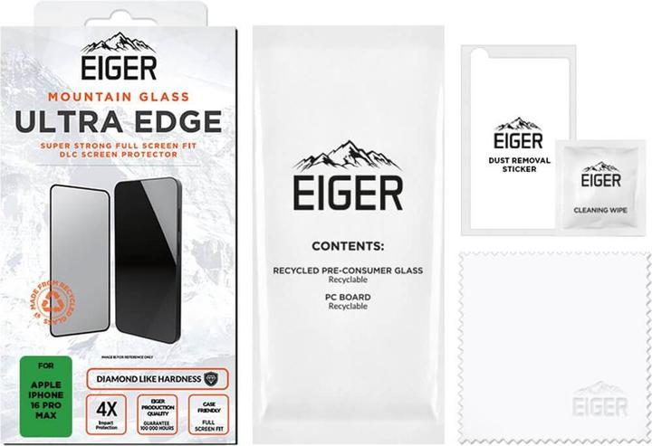 Immagine prodotto Eiger Mountain Glass Ultra Edge (1 Pezzo/i, Apple iPhone 16 Pro Max)