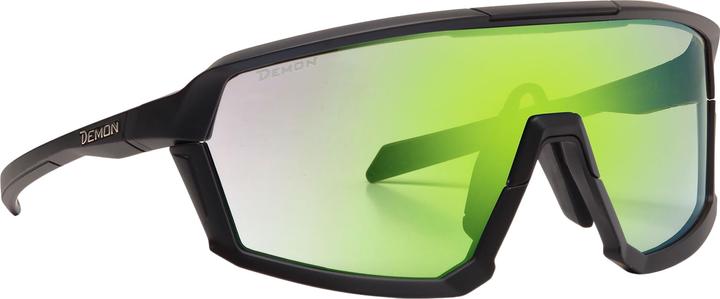 matt black grey-green mirror