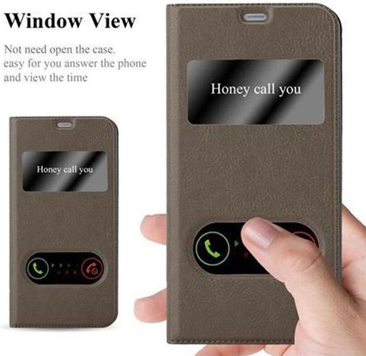 Actual product image Cadorabo Book with View double window cover (G6)