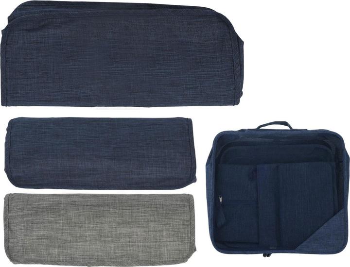 Produktbild ProWorld 2er-Set Koffer Organizer, 12-tlg., Reise-Aufbewahrungstaschen