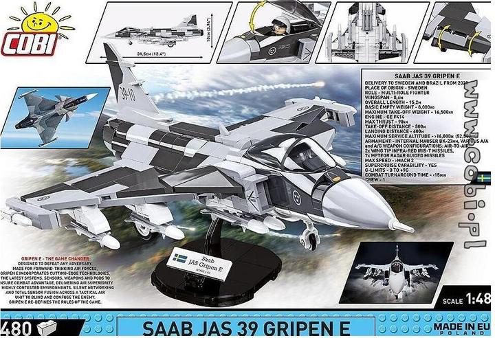 Actual product image Cobi Saab JAS 39 Gripen E