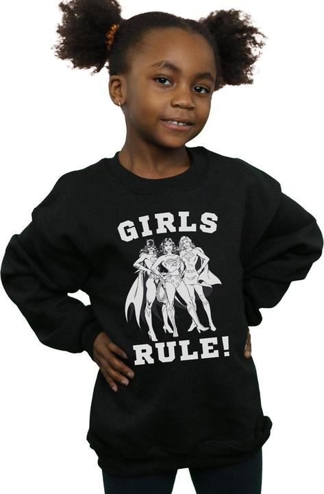 Produktbild Justice League Girls Rule Sweatshirt Mädchen (140, 146)
