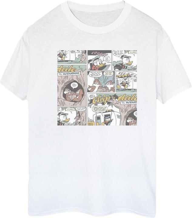 Immagine prodotto Disney Chip 'n Dale Comic Maglietta Ampia Donna (3XL)