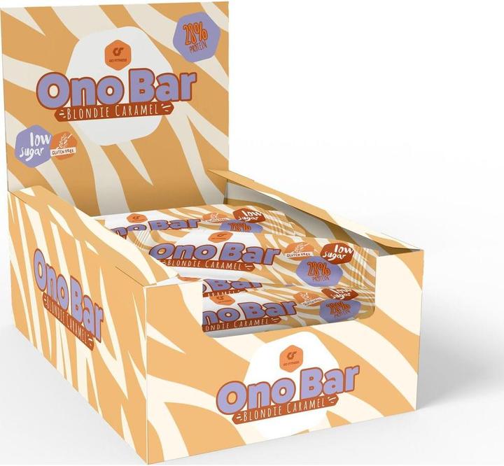 Produktbild Go Fitness Nutrition Ono Bar 12 x 40 g, Caramel (Caramel, 12 Stk., 480 g)