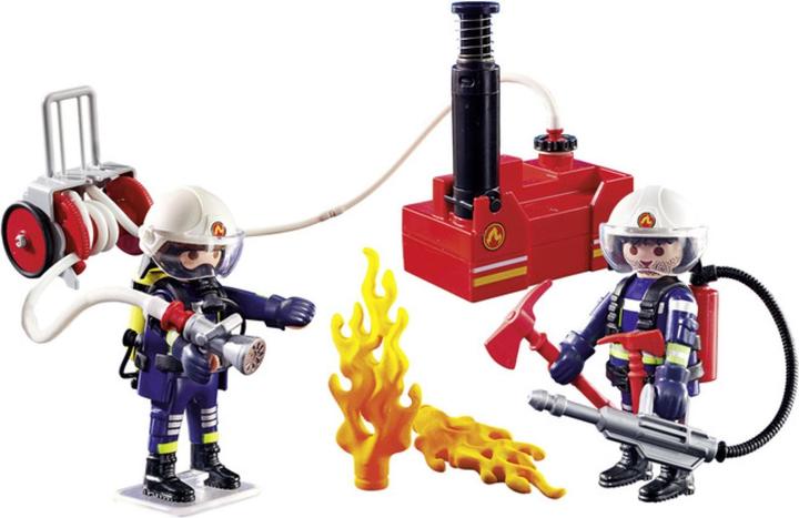 Produktbild Playmobil Feuerwehrmänner mit Löschpumpe (9468, Playmobil City Action)