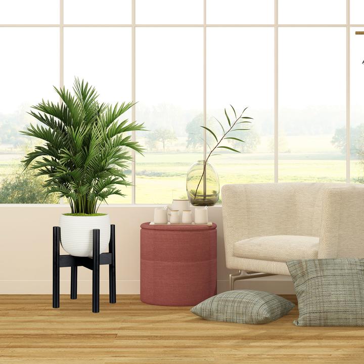 Image du produit Relaxdays Support bambou pour fleurs, réglable