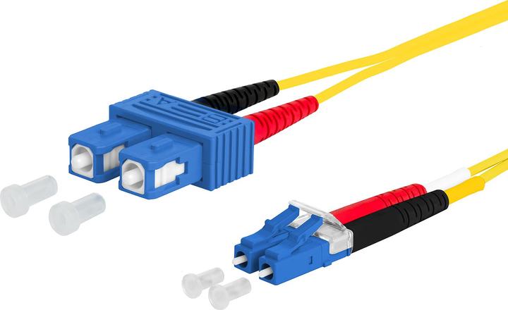 Actual product image Metz Connect Fibre optic patch cable singlemode OS2 (U/FTP, CAT6, 2.50 m)