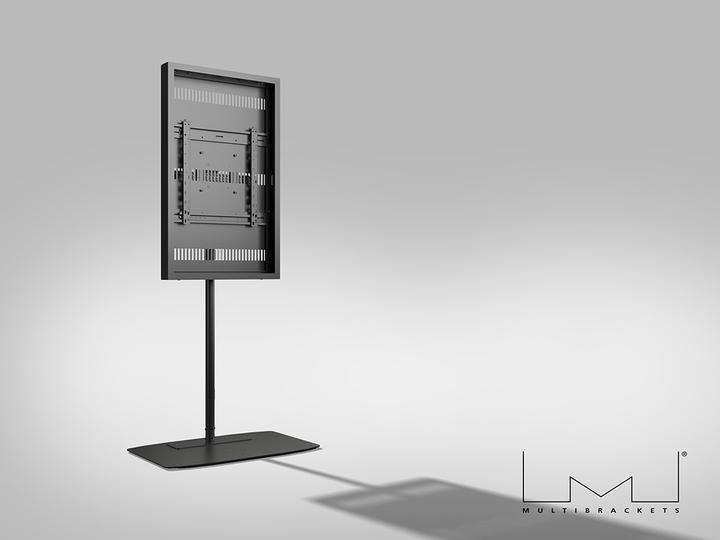 Image du produit Multibrackets Stele ohne Monitor, Portrait, schwarz, 46"/9771