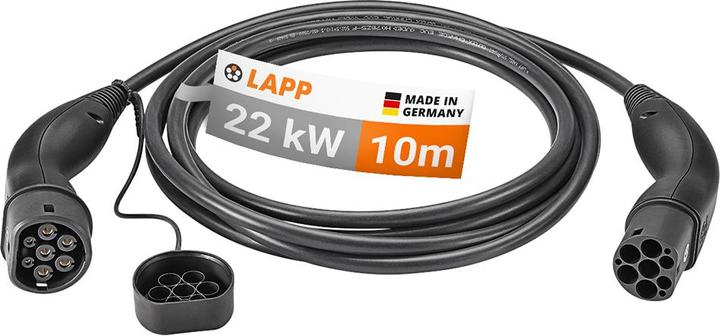 Actual product image Lapp Mobility Charging cable (Type 2, 22 kW, 32 A, 10 m)