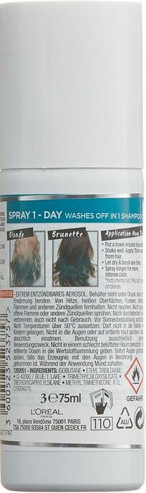 Produktbild L'Oréal Paris 1-Day Color Spray (Turquoisehair)