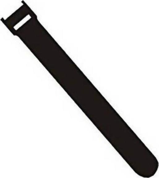 Produktbild Fastech ETK-3-2 Cabel Strap, schwarz (Klettkabelbinder, 200 mm, 100 Stk.)