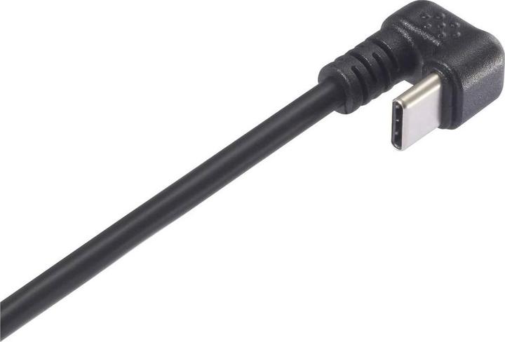Produktbild Renkforce USB-C Adapterkabel - USB-C-Winkelstecker 180° auf 5-pol. Steckverbinder mit Schraubklemmen (0.30 m)