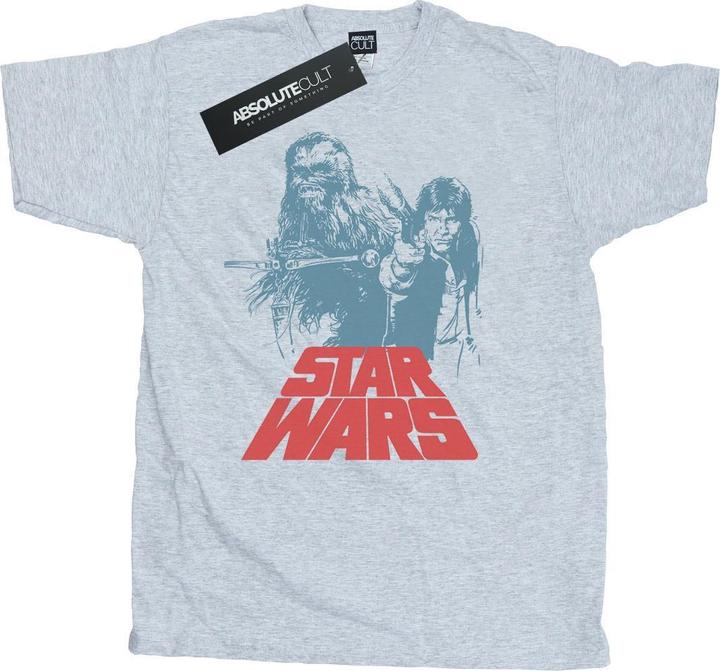 Produktbild Star Wars Han Solo Chewie Duet TShirt (XXL)