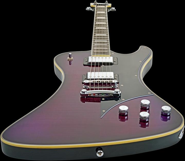 Image du produit Hagstrom Guitare électrique, Fantomen, Mystique Burst (Guitare électrique, Acajou)