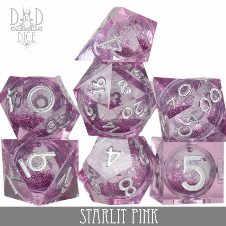 Immagine prodotto DnD Dice cStarlit Pink Liquidcore Dice Set