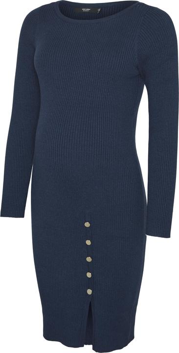 Vero Moda Maternity Vmmaba Button Ls Boatneck Dress Ga Exc Kleid