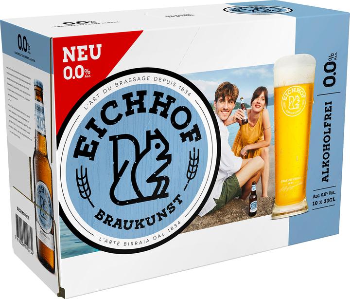 Produktbild Eichhof Alkoholfreies Bier (10 x 33 cl)