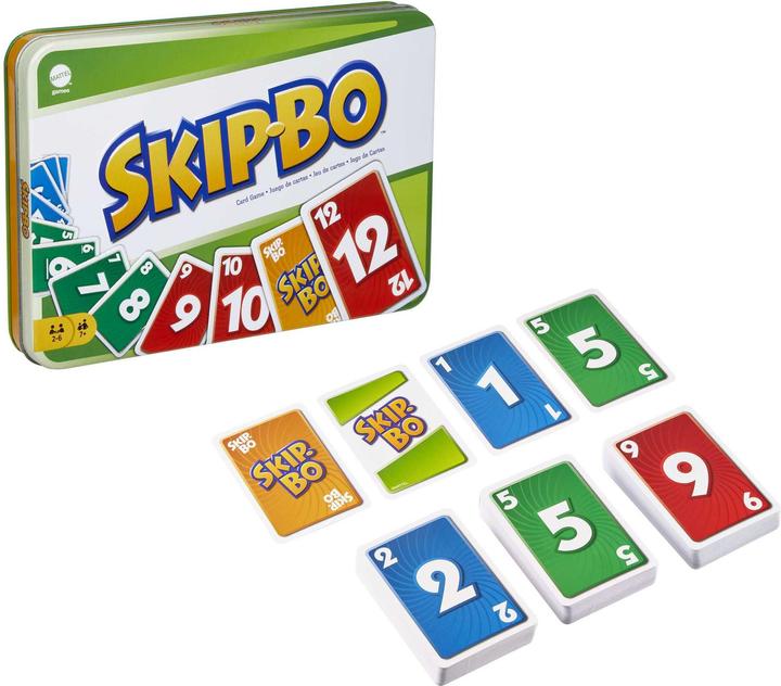 Actual product image Mattel Games Skip-Bo Deluxe (German)