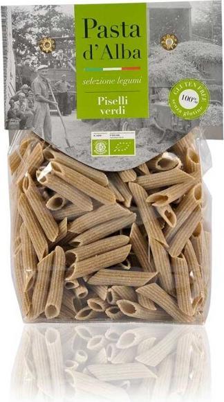 Immagine prodotto Pasta d'Alba Penne biologiche e senza glutine a base di piselli verdi (250 g)