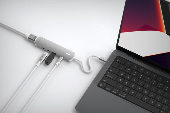 Produktbild LINQ Connects 5in1 PRO USB-C Multiport Hub 140W (USB-C, 5 Ports)